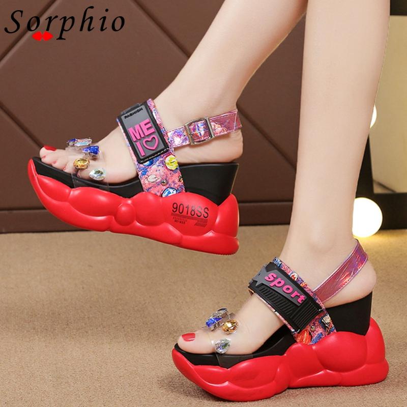 Dress Shoes Summer Platform Wedges 2021 Rhinestone Yellow Sandals Women's Clear Buckle Strap Thick Bottom Casual Soprts For Female, Black
Dress Shoes Summer Platform Wedges 2021 Rhinestone Yellow Sandals Women's Clear Buckle Strap Thick Bottom Casual Soprts For Female, Black