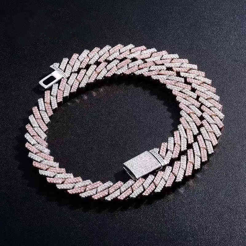 New 14mm Iced Out Micro Pave Cubic Zirconia Cuban Chain Necklace With Box Clasp Hip Hop Fashion Jewelry Gift Men Women X0509
New 14mm Iced Out Micro Pave Cubic Zirconia Cuban Chain Necklace With Box Clasp Hip Hop Fashion Jewelry Gift Men Women X0509
