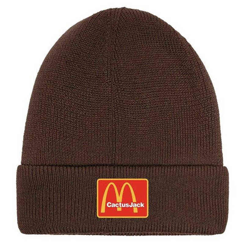 Brand Travis Scott Cactus Jack I'm Lovin It Beanie Cotton M Embroidery Winter Knitting Hat Skullies Coffee Ski Cap Y21111
Brand Travis Scott Cactus Jack I'm Lovin It Beanie Cotton M Embroidery Winter Knitting Hat Skullies Coffee Ski Cap Y21111