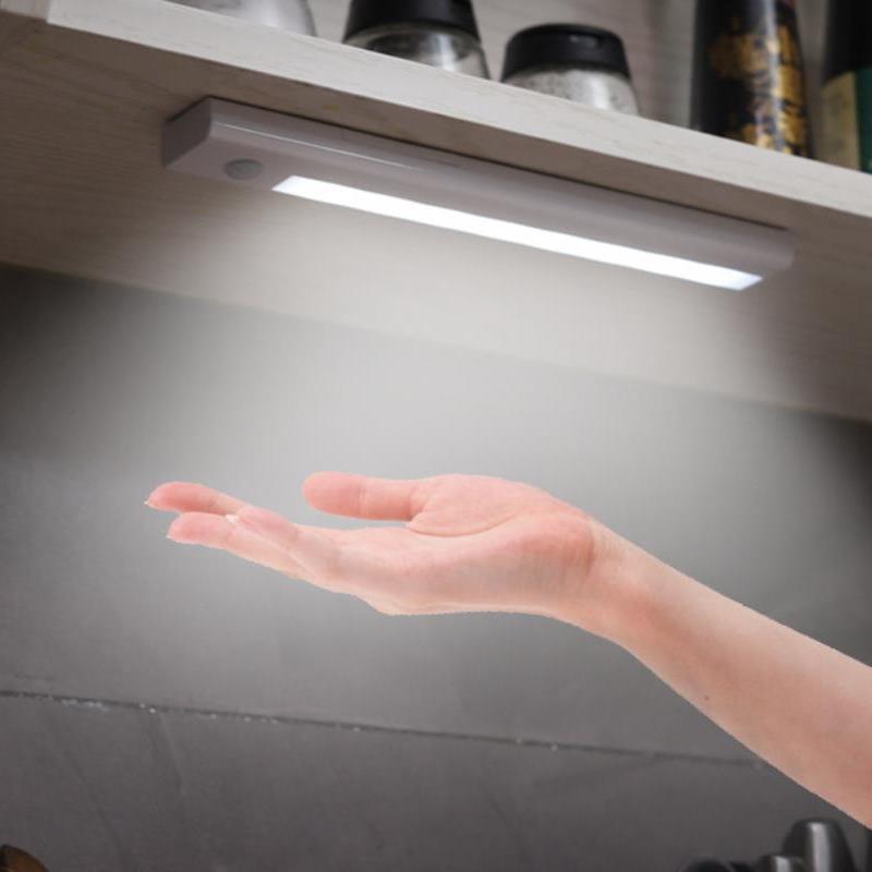 Night Lights LED Light PIR Under Cabinet For Kitchen Smart Motion Sensor Battery Magnetic Lamp Wireless Wardrobe
Night Lights LED Light PIR Under Cabinet For Kitchen Smart Motion Sensor Battery Magnetic Lamp Wireless Wardrobe