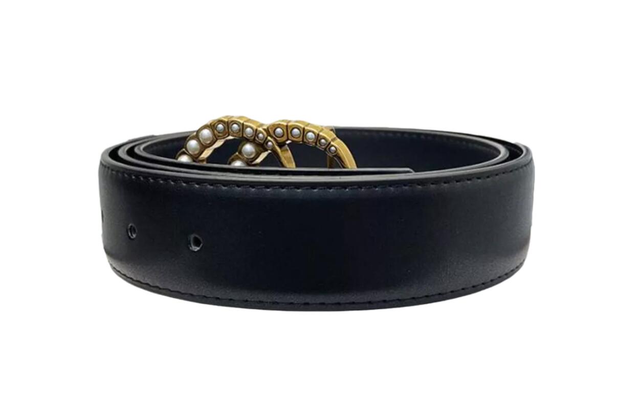 Luxury Designers Belt Double Letter Buckle High Quality Fashion Classic Width 3.8 CM Genuine Leather Women Belts Men Letter Waistband G001, Black
Luxury Designers Belt Double Letter Buckle High Quality Fashion Classic Width 3.8 CM Genuine Leather Women Belts Men Letter Waistband G001, Black