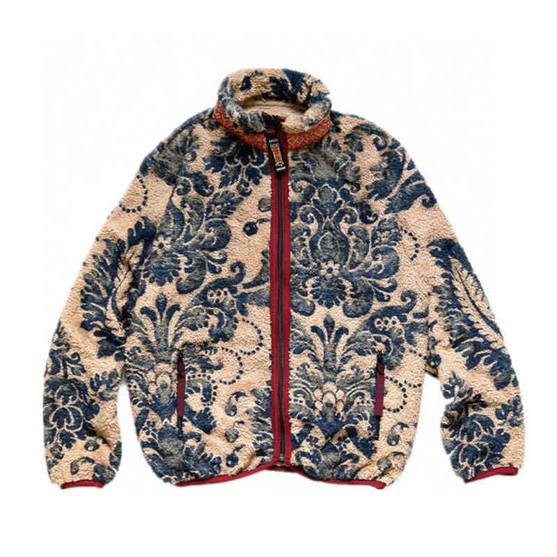 2021FW Keep Warm Lamb Wool Kapital Men Women Jackets Hip-Hop High Quality Tiger Pattern Vintage Coat Streetwear Fashion
2021FW Keep Warm Lamb Wool Kapital Men Women Jackets Hip-Hop High Quality Tiger Pattern Vintage Coat Streetwear Fashion