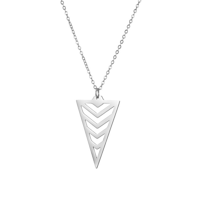 Pendant Necklaces ZGN0017 Selling 2021 Latest Design Exquisite Necklace Geometric Shape Wave Charm Stainless Steel Lady Jewelry
Pendant Necklaces ZGN0017 Selling 2021 Latest Design Exquisite Necklace Geometric Shape Wave Charm Stainless Steel Lady Jewelry