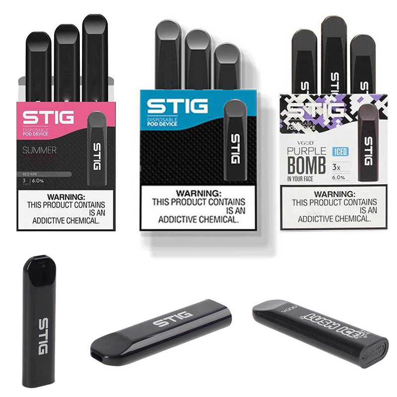 2021 VGod Stig Disposable Vape Pen Kits 3Pcs/Pack cigarettes 270mAh Battery 1.2ML Vapor Pod Device eCigs Puffbars Vapes Electronic Cigarette
2021 VGod Stig Disposable Vape Pen Kits 3Pcs/Pack cigarettes 270mAh Battery 1.2ML Vapor Pod Device eCigs Puffbars Vapes Electronic Cigarette