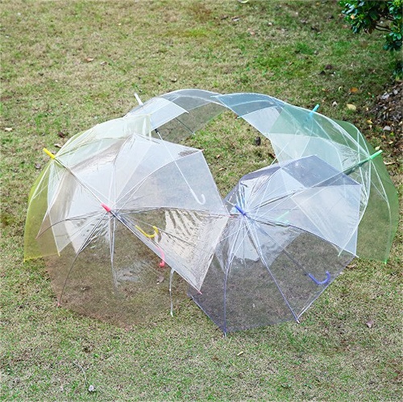 Clear Transparent Rain Umbrella PVC Rain Dome Bubble Rain Sun Shade Long Handle Straight Stick Umbrella T0484 613 R2, As pic
Clear Transparent Rain Umbrella PVC Rain Dome Bubble Rain Sun Shade Long Handle Straight Stick Umbrella T0484 613 R2, As pic