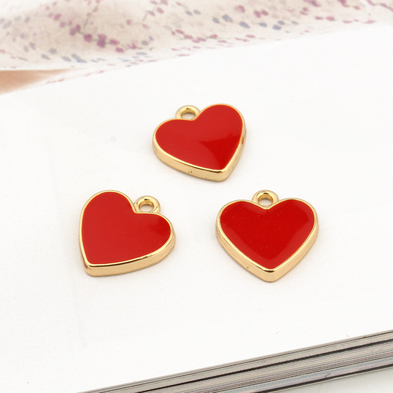 20pcs Classics Drip Oil Golden Love Charms Pendants DIY Handmade Hanging Decoration Findings Jewelry Making Accessories
20pcs Classics Drip Oil Golden Love Charms Pendants DIY Handmade Hanging Decoration Findings Jewelry Making Accessories
