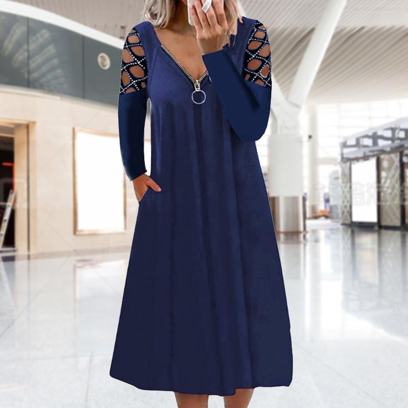 Casual Dresses Women Winter Zipper Hole Vintage Plus Sizes Elegant Party Sexy Ruffles Full Long Sleeve Midi Dress, Purple
Casual Dresses Women Winter Zipper Hole Vintage Plus Sizes Elegant Party Sexy Ruffles Full Long Sleeve Midi Dress, Purple