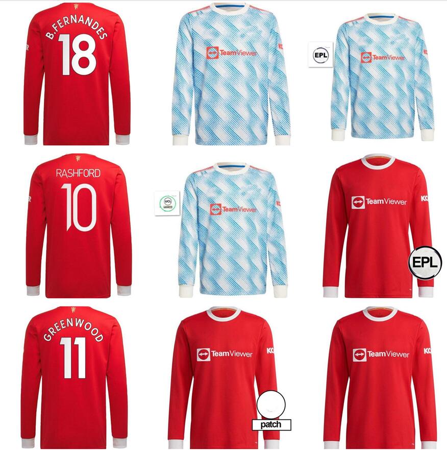 2021 2022 Top FC GREENWOOD RASHFORD POGBA CAVANI Long Sleeve Manchester MARTIAL BRUNO FERNANDES UNITED Utd man football shirt, Black;yellow
2021 2022 Top FC GREENWOOD RASHFORD POGBA CAVANI Long Sleeve Manchester MARTIAL BRUNO FERNANDES UNITED Utd man football shirt, Black;yellow