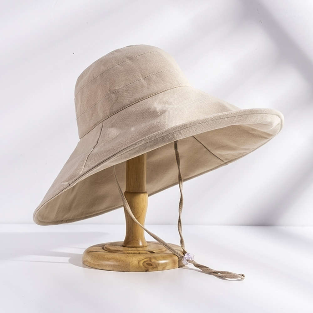 Sun hat Spring and summer big brim fisherman's Beach Women's ultraviolet Sun Hat, Blue;gray
Sun hat Spring and summer big brim fisherman's Beach Women's ultraviolet Sun Hat, Blue;gray