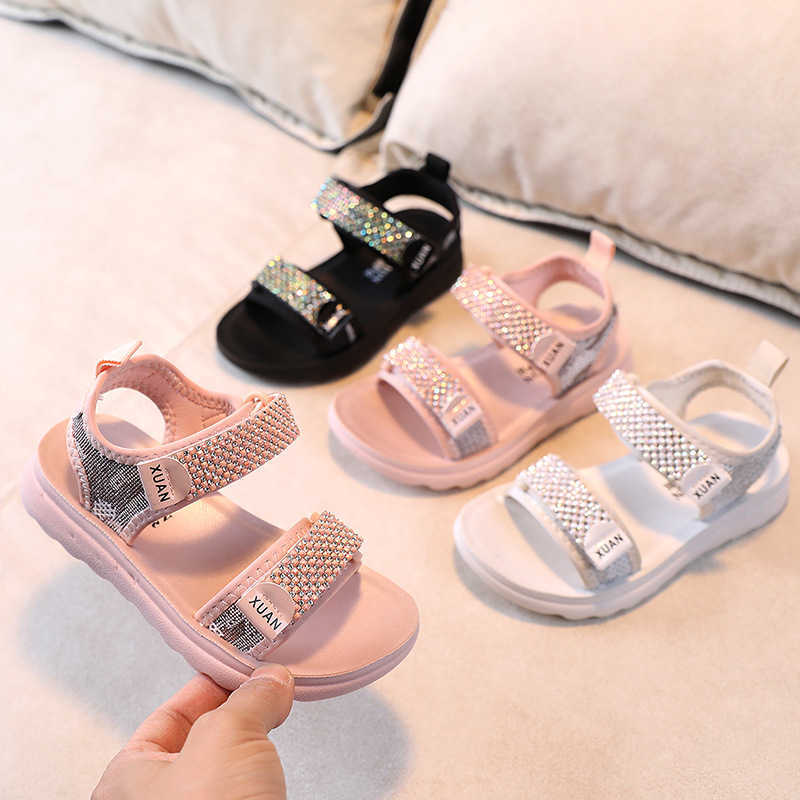 2021 Fashion Crystal Girl Boys Summer Sandals Kid Princess Dress Shoes for Children's Beach Shoe 3 4 5 6 7 8 9 10 11 12 13 Years Q0629, White
2021 Fashion Crystal Girl Boys Summer Sandals Kid Princess Dress Shoes for Children's Beach Shoe 3 4 5 6 7 8 9 10 11 12 13 Years Q0629, White