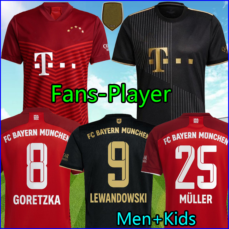 21 22 Bayern Munchen GORETZKA soccer jerseys LEWANDOWSKI MULLER kits SANE MUSIALA 2021 2022 football shirt HERNANDEZ GNABRY top thailand maillot de foot men kids set, Home ucl+2020
21 22 Bayern Munchen GORETZKA soccer jerseys LEWANDOWSKI MULLER kits SANE MUSIALA 2021 2022 football shirt HERNANDEZ GNABRY top thailand maillot de foot men kids set, Home ucl+2020