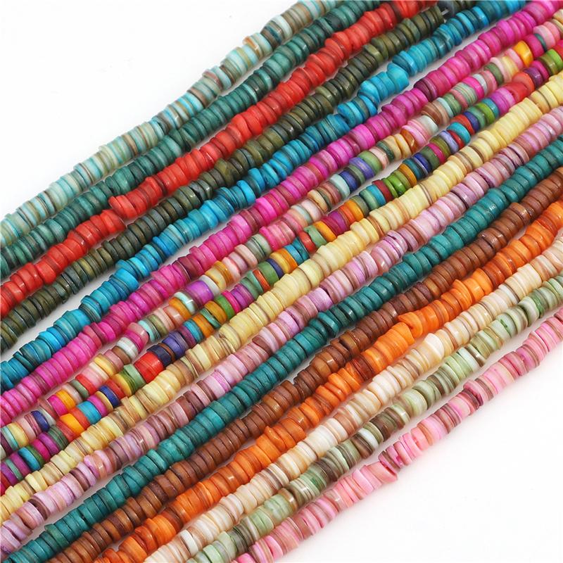 Other 6mm 190-200Pcs Flat Round Natural Shell Stone Heishi Loose Beads For Jewelry Making DIY Bracelet Necklace Earrings
Other 6mm 190-200Pcs Flat Round Natural Shell Stone Heishi Loose Beads For Jewelry Making DIY Bracelet Necklace Earrings