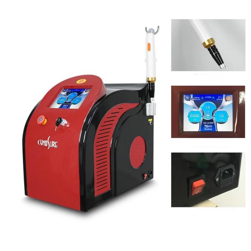 Pico Laser Eyeline Pigment Tattoo Removal Machine 1064Nm 755Nm 532Nm Picosecond Beauty Equipment