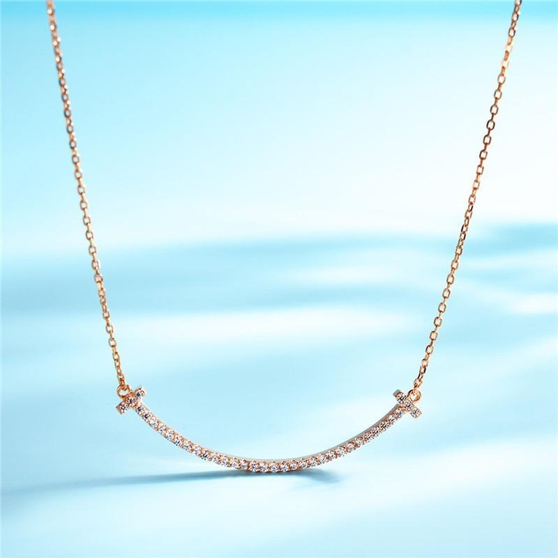 Chains Smile Necklace Simple Pendant Luxury Ins Wind Jewelry Temperament Clavicle Chain
Chains Smile Necklace Simple Pendant Luxury Ins Wind Jewelry Temperament Clavicle Chain