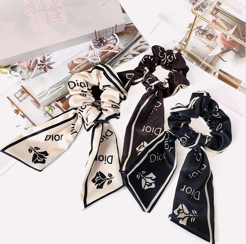 2021ss High Quality Large Intestine Hair Ties Fashion Brand Designer Letters Print Elastic Rubber Bands Scrunchies Hair Bands for Women Pony, Pink
2021ss High Quality Large Intestine Hair Ties Fashion Brand Designer Letters Print Elastic Rubber Bands Scrunchies Hair Bands for Women Pony, Pink