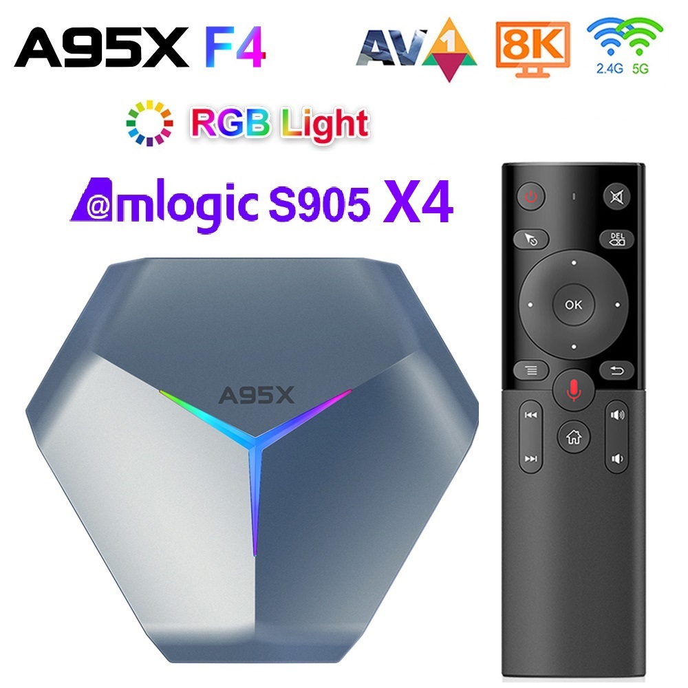 A95X F4 Amlogic S905X4 RGB Light TV Box Android 10 4G 64GB 32GB 128GB Support Dual Wifi 8K Youtube Media Player A95XF4 2GB 16GB
A95X F4 Amlogic S905X4 RGB Light TV Box Android 10 4G 64GB 32GB 128GB Support Dual Wifi 8K Youtube Media Player A95XF4 2GB 16GB