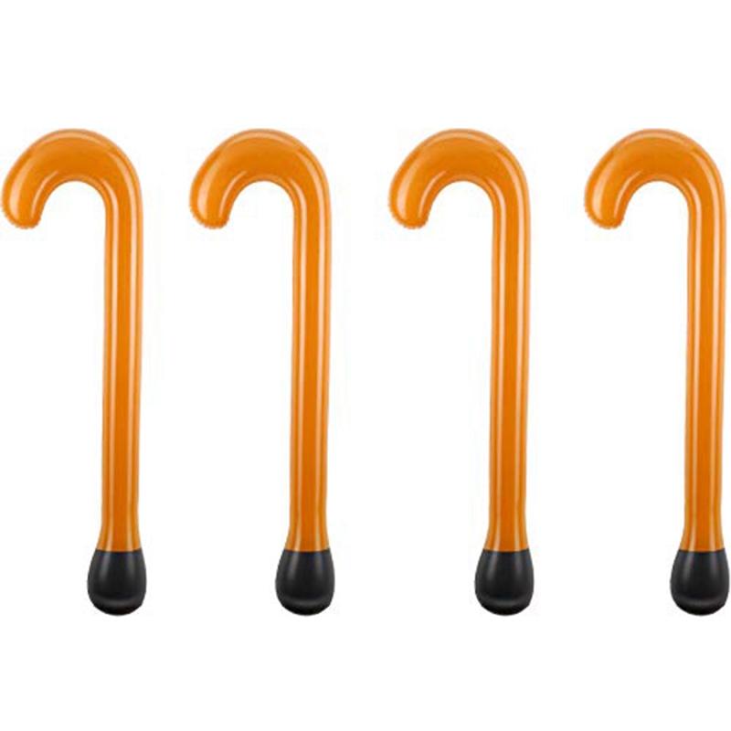 Party Decoration 4 Pieces Old Man Inflatable Cane Walking Stick Blow Up Toy Costume Accessory For Retirement Cosplay Supply
Party Decoration 4 Pieces Old Man Inflatable Cane Walking Stick Blow Up Toy Costume Accessory For Retirement Cosplay Supply