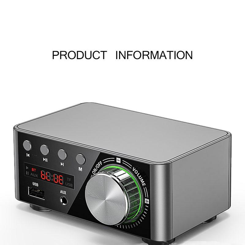 & MP4 Players Bluetooth 5.0 Digital Power For HiFi Stereo Home Audio Car Amp Theater Amplifiers