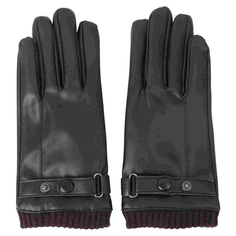 Sports Gloves Winter Leather Protective Thicken Riding Touch Screen For Travel Outdoor (Black)
Sports Gloves Winter Leather Protective Thicken Riding Touch Screen For Travel Outdoor (Black)
