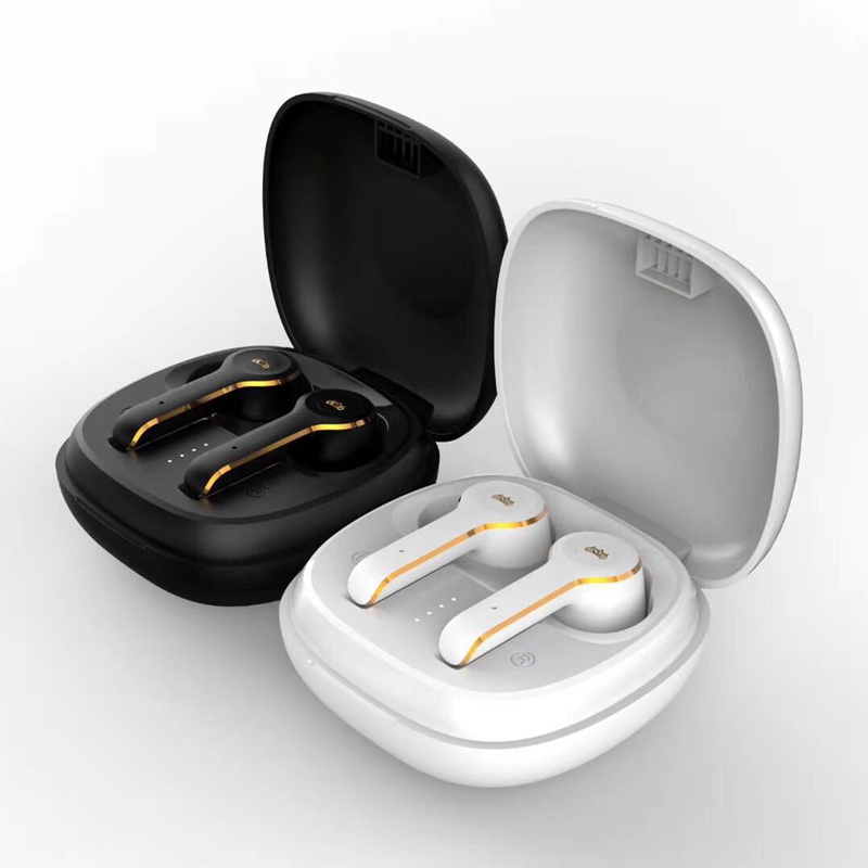2021 brand True Bluetooth Headphones top Chip Earphones Wireless Charging In-Ear Detection headset earbuds TWS
