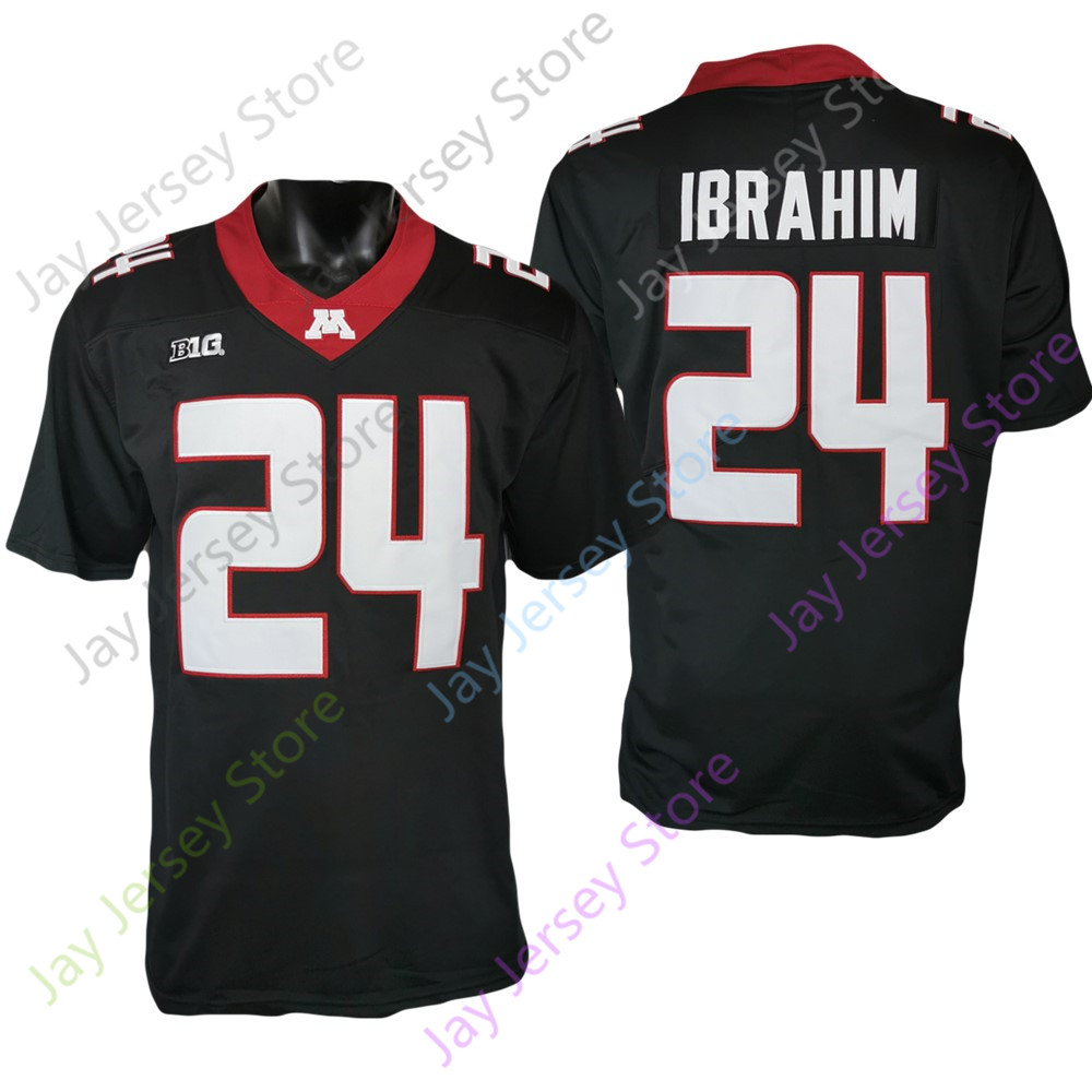 2022 New NCAA Minnesota Golden Gophers Jerseys 24 Mohamed Ibrahim College Football Jersey Black Grey Size Youth Adult, As pic
2022 New NCAA Minnesota Golden Gophers Jerseys 24 Mohamed Ibrahim College Football Jersey Black Grey Size Youth Adult, As pic