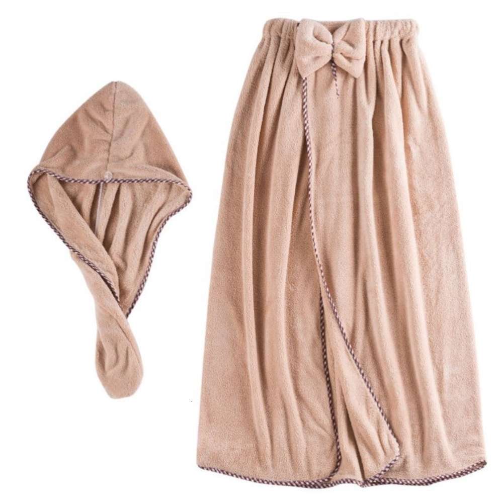 Thickened women's bathrobe cap can absorb water and not lose hair. Adult chest wrapped is bigger softer than pure cotton
Thickened women's bathrobe cap can absorb water and not lose hair. Adult chest wrapped is bigger softer than pure cotton