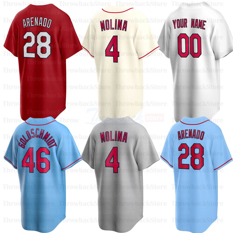 St. Louis baseball Jerseys 4 Yadier Molina 28 Nolan Arenado 6 Stan Musial 46 Paul Goldschmidt 25 Dexter Fowler, Men/coolbase/white
St. Louis baseball Jerseys 4 Yadier Molina 28 Nolan Arenado 6 Stan Musial 46 Paul Goldschmidt 25 Dexter Fowler, Men/coolbase/white
