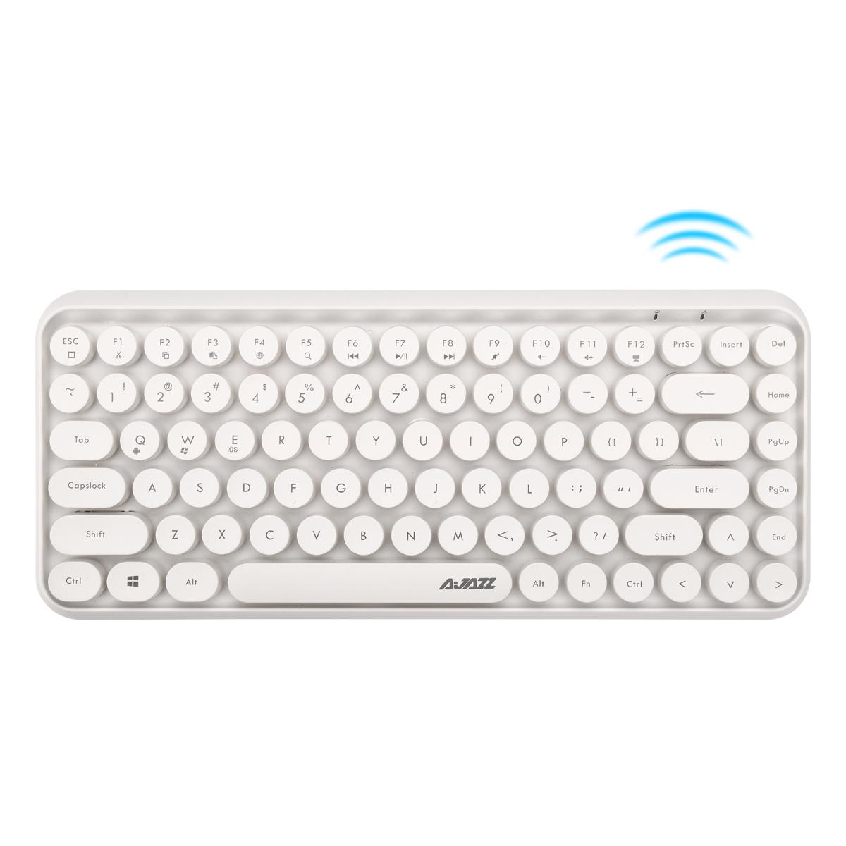 I black Wireless Bluetooth 5.0 Keyboard 84 Keys Retro Round Keycaps Mini Keyboard, Compatible with Android Windows Mac Quiet (Green)
I black Wireless Bluetooth 5.0 Keyboard 84 Keys Retro Round Keycaps Mini Keyboard, Compatible with Android Windows Mac Quiet (Green)