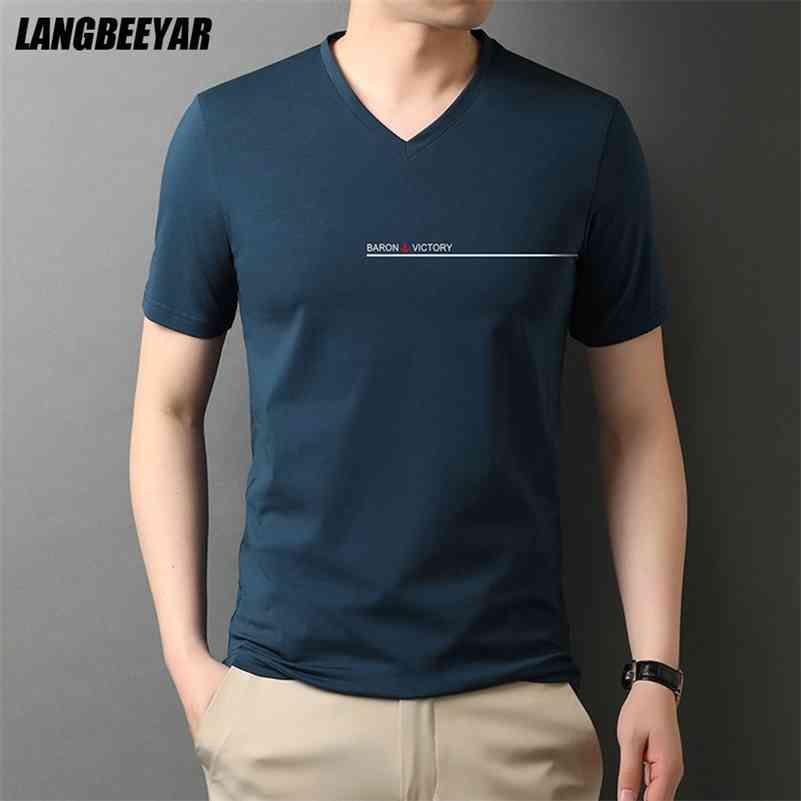 Summer Brand Tops V Neck t Shirt Men 95% Cotton 5% Spandex Plain Solid Color Short Sleeve Casual Fashion Men Clothes 210722, Wu lan
Summer Brand Tops V Neck t Shirt Men 95% Cotton 5% Spandex Plain Solid Color Short Sleeve Casual Fashion Men Clothes 210722, Wu lan