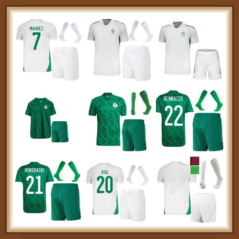 Fans version Algerie 2021 2022 home white away green Soccer Jerseys MAHREZ FEGHOULI BENNACER ATAL 21 Algeria football kits shirt men + kids sets maillot de foot, Lavender
Fans version Algerie 2021 2022 home white away green Soccer Jerseys MAHREZ FEGHOULI BENNACER ATAL 21 Algeria football kits shirt men + kids sets maillot de foot, Lavender