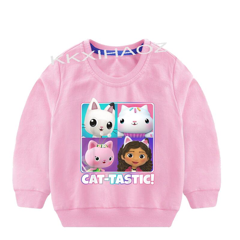 Hoodies & Sweatshirts Kids Gabby Cats Long Sleeve T-shirt Boys 2021 Autumn Clothes Girls Tops Gabbys Dollhouse Christmas Children's Clothing, Yellow
Hoodies & Sweatshirts Kids Gabby Cats Long Sleeve T-shirt Boys 2021 Autumn Clothes Girls Tops Gabbys Dollhouse Christmas Children's Clothing, Yellow