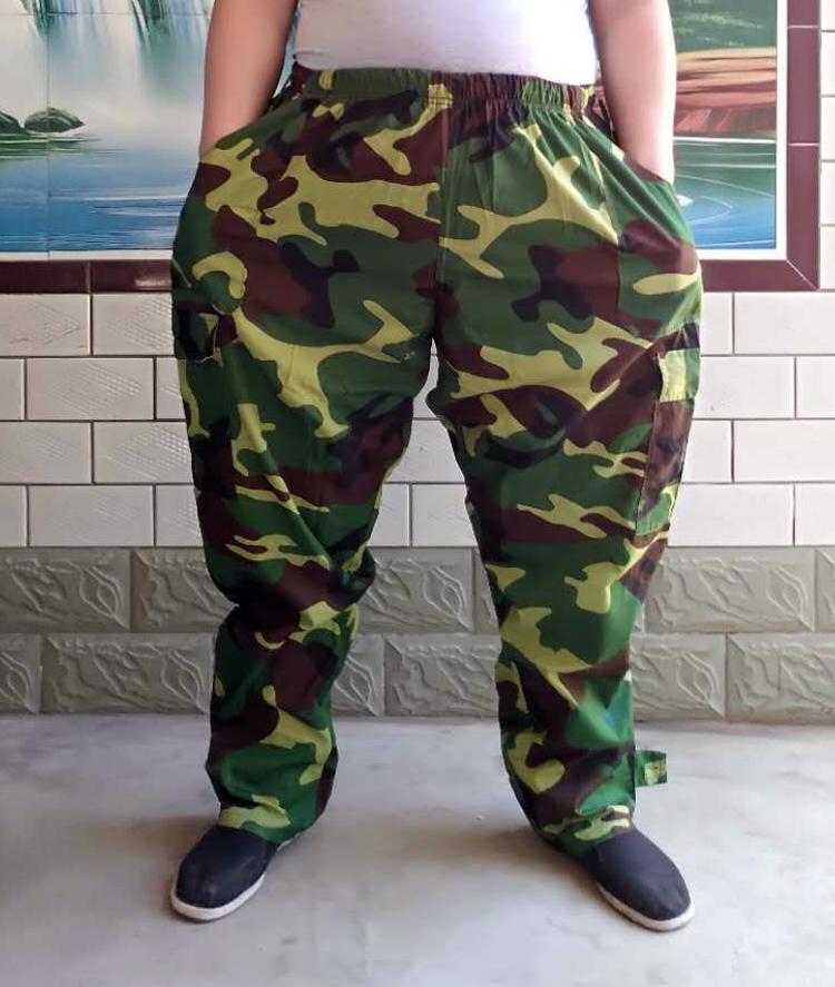 Men's Pants Autumn Large Size 9XL 10XL Cargo Elastic Waist Plus 8XL Camouflage Army Green Out Door 140KG Style Work
