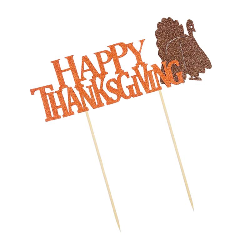 Other Festive & Party Supplies Thanksgiving Cake Topper Happy Turkey Cupake Food Picks Dessert Decoration
Other Festive & Party Supplies Thanksgiving Cake Topper Happy Turkey Cupake Food Picks Dessert Decoration