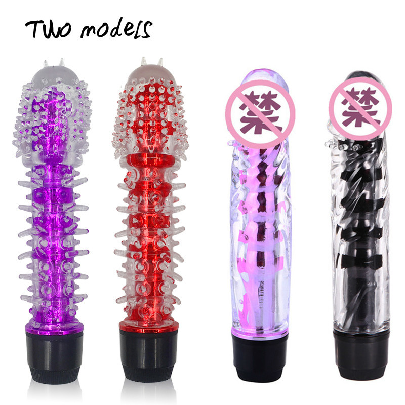 Yutong G-Spot Vibromator Jelly Dildo Penis Stimulateur Stimulateur Stimulateur de masseur pour femme Masturbateur Multi-vitesse