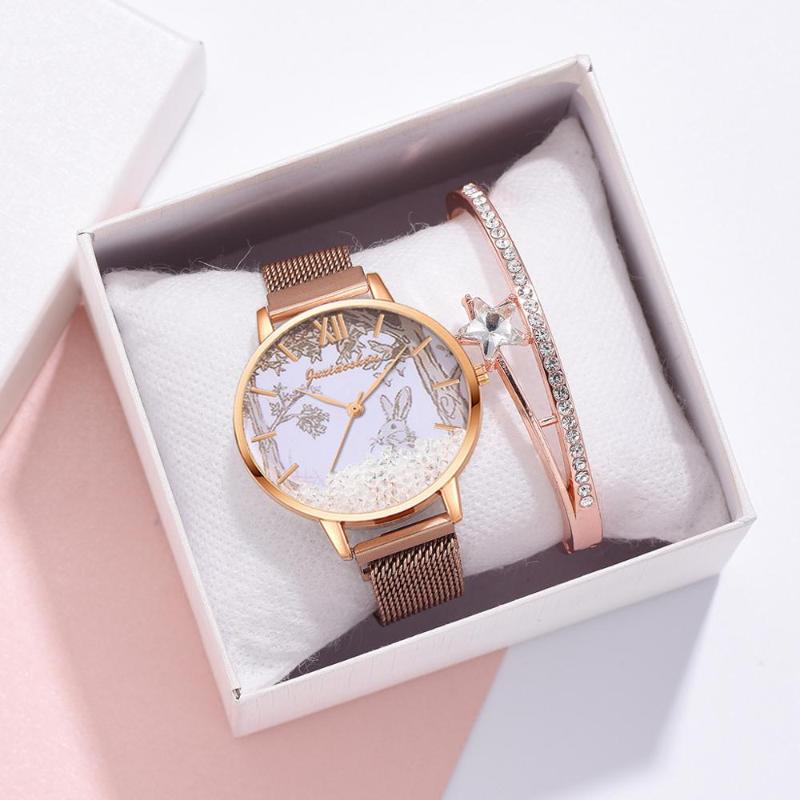 Wristwatches Set Fashion Women Watch Casual Love Flowers Quartz Wrist Ladies Luxury Watches Relogio Feminino, Black
Wristwatches Set Fashion Women Watch Casual Love Flowers Quartz Wrist Ladies Luxury Watches Relogio Feminino, Black