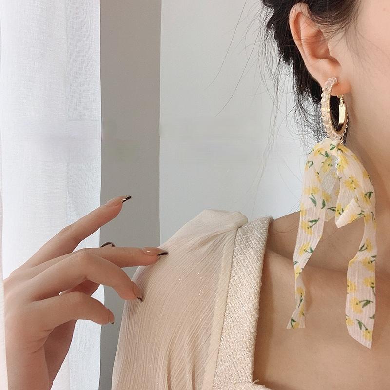 Hoop & Huggie Fresh And Sweet EarringsImitation Crystal Earrings Floral Ribbon Female For Women Jewelry
Hoop & Huggie Fresh And Sweet EarringsImitation Crystal Earrings Floral Ribbon Female For Women Jewelry