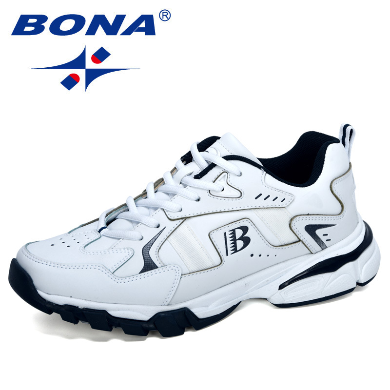 BONA 2020 New Designers Action Leather Men Running Shoes Outdoor Non-Slip Wear-Resistant Athletic Shoes Man Jogging Walking Shoe, Black
BONA 2020 New Designers Action Leather Men Running Shoes Outdoor Non-Slip Wear-Resistant Athletic Shoes Man Jogging Walking Shoe, Black