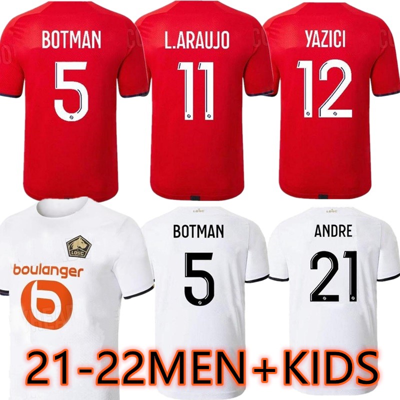 21/22 LOSC Lille soccer jerseys SANCHES BURAK DAVID FONTE BAMBA YAZICI football shirt 2021 2022 Olympique JIKONE maillot de foot men + kids kits, Home
21/22 LOSC Lille soccer jerseys SANCHES BURAK DAVID FONTE BAMBA YAZICI football shirt 2021 2022 Olympique JIKONE maillot de foot men + kids kits, Home
