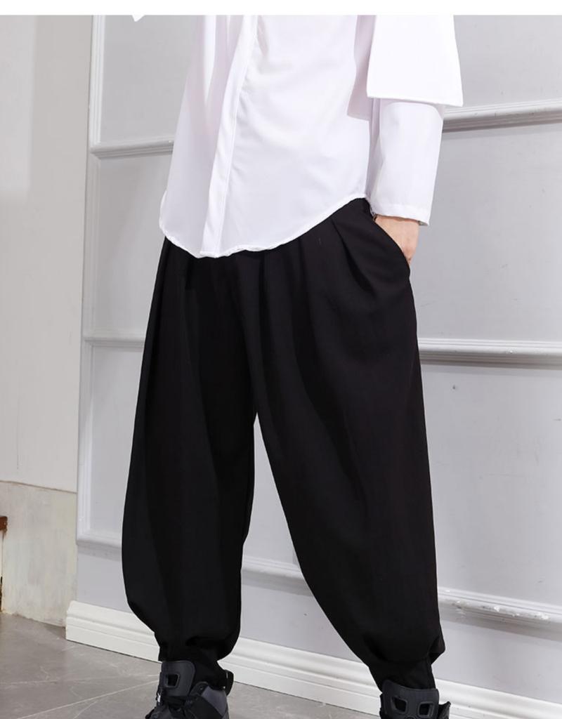 Men's Pants Spring/summer Wide Leg Fashion Casual Harem Large Yamamoto Style