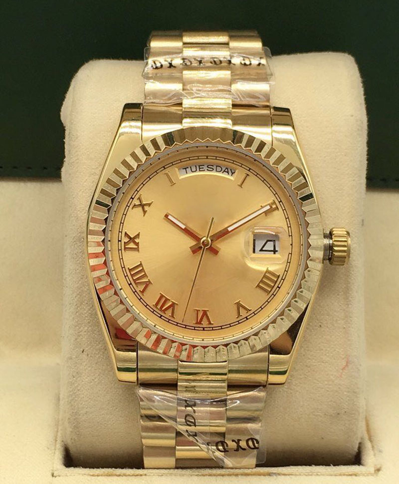 High quality watches can be worn by both men and women with a 36mm 2813 movement Roman face blank steel strap for automatic waterproof
High quality watches can be worn by both men and women with a 36mm 2813 movement Roman face blank steel strap for automatic waterproof