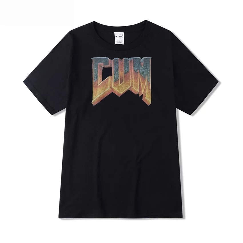 Doom Cum Shirt Vintage Graphic Tee Shirt For Men cotton tshirt men summer fashion t-shirt euro size 3D customize your own logo K29, Black;brown
Doom Cum Shirt Vintage Graphic Tee Shirt For Men cotton tshirt men summer fashion t-shirt euro size 3D customize your own logo K29, Black;brown