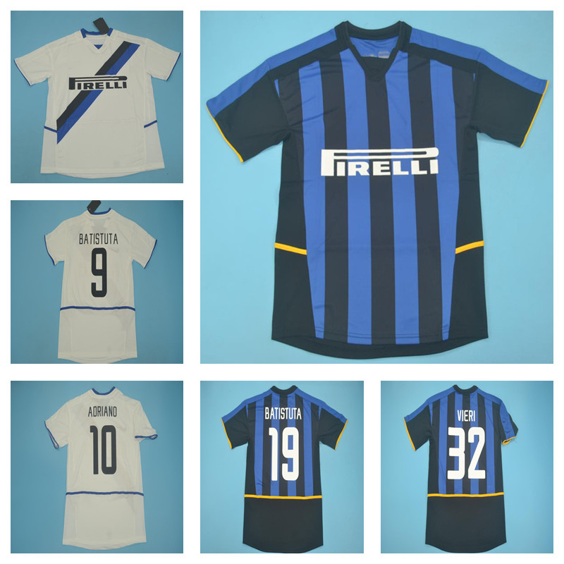 2002 2003 Retro soccer jersey RECOBA KALLON BIAGIO football shirt MORFEO GULY home away classic Vintage Maglia da calcio VIERI CRESPO, Retro 2002 2003
2002 2003 Retro soccer jersey RECOBA KALLON BIAGIO football shirt MORFEO GULY home away classic Vintage Maglia da calcio VIERI CRESPO, Retro 2002 2003
