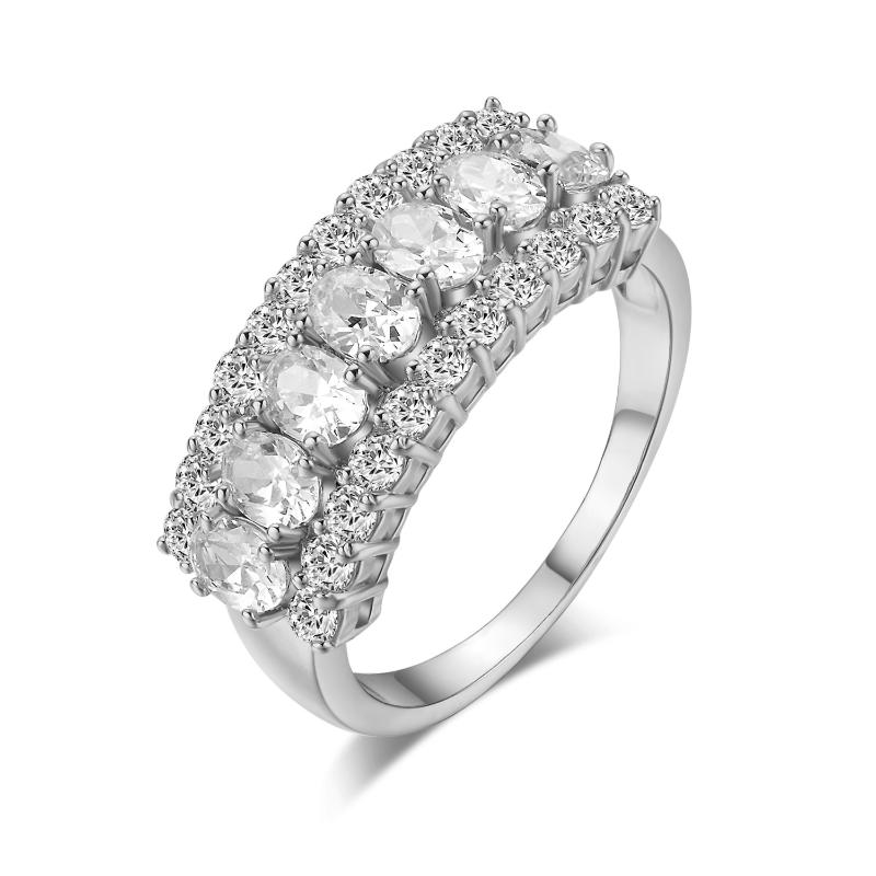 Cluster Rings Luxury Wedding For Women Girls White Gold Color +CZ Engagement Ring Fashion Jewelry R432, Golden;silver
Cluster Rings Luxury Wedding For Women Girls White Gold Color +CZ Engagement Ring Fashion Jewelry R432, Golden;silver