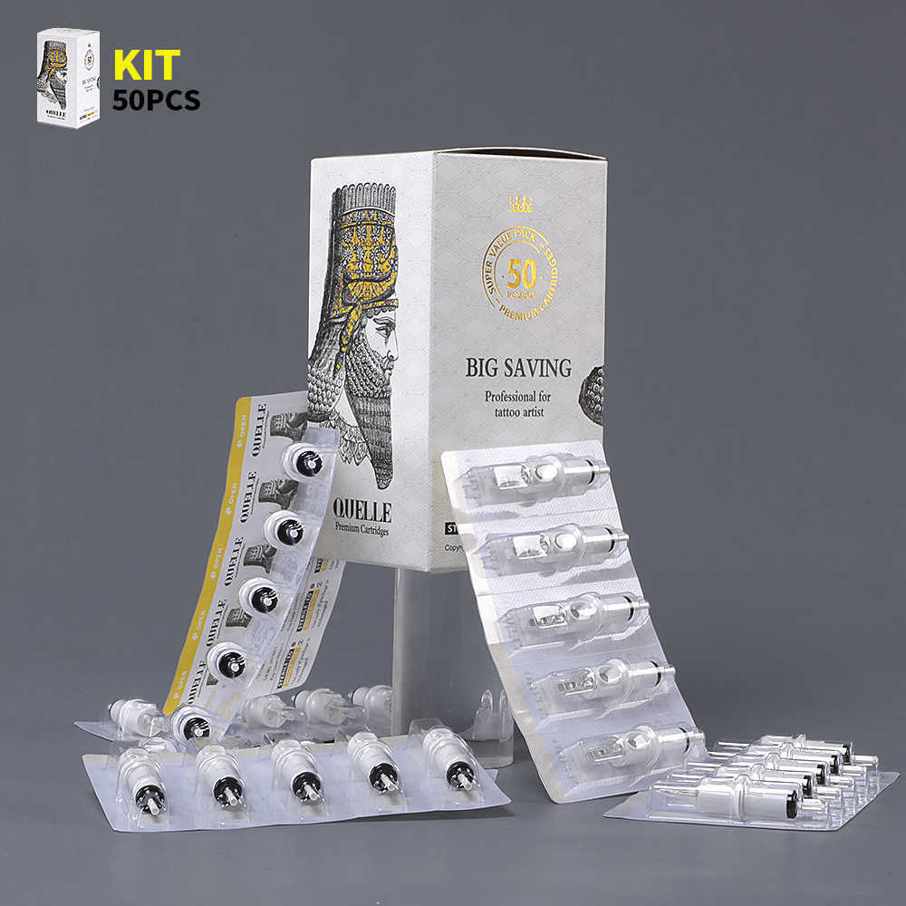 Hawink Tattoo Cartridges Needles 50Pcs Mixed #12 Standard Disposable Sterilized Safe Cartridges with Membrane Assorted Size 210608
Hawink Tattoo Cartridges Needles 50Pcs Mixed #12 Standard Disposable Sterilized Safe Cartridges with Membrane Assorted Size 210608