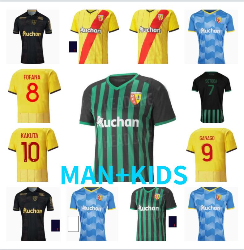 21 22 RC Lens Maillot de Foot Soccer Jersey Saint Barbe Special Black SEKO FOFANA KAKUTA 2021 2022 Child Football Shirt Men Kids Kit Set Enf, Black;yellow
21 22 RC Lens Maillot de Foot Soccer Jersey Saint Barbe Special Black SEKO FOFANA KAKUTA 2021 2022 Child Football Shirt Men Kids Kit Set Enf, Black;yellow