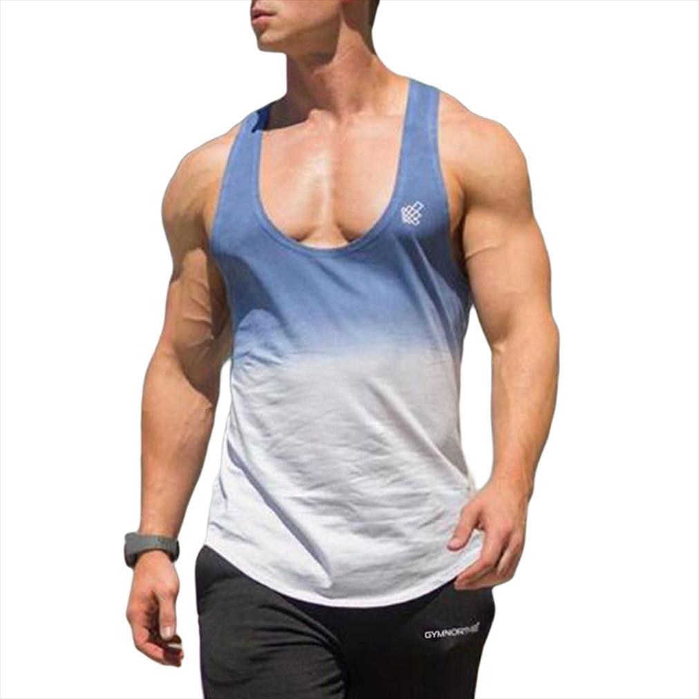 sport men u shaped neck tank sleeveless gradient color tie dye man fitness clothing bodybuilding muscle vest undershirt, White;black
sport men u shaped neck tank sleeveless gradient color tie dye man fitness clothing bodybuilding muscle vest undershirt, White;black