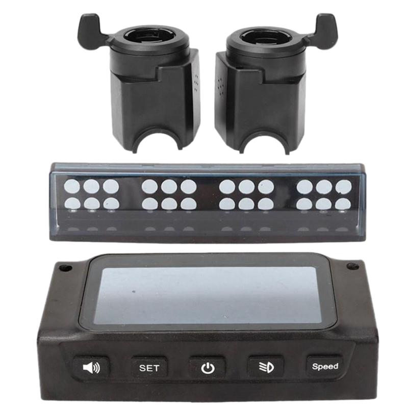 Monitor Cover For KUGOO S1 S2 S3 8-Inch Scooter With Accelerator Brake Handle LED Lamp Fishing Accessories