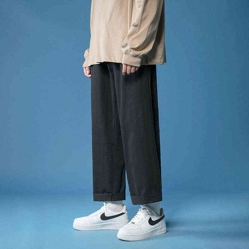 LEGIBLE Harem Pants Men Casual Pants Men Loose Trousers Male Chinese Traditional Harajuku Summer Clothe 211112