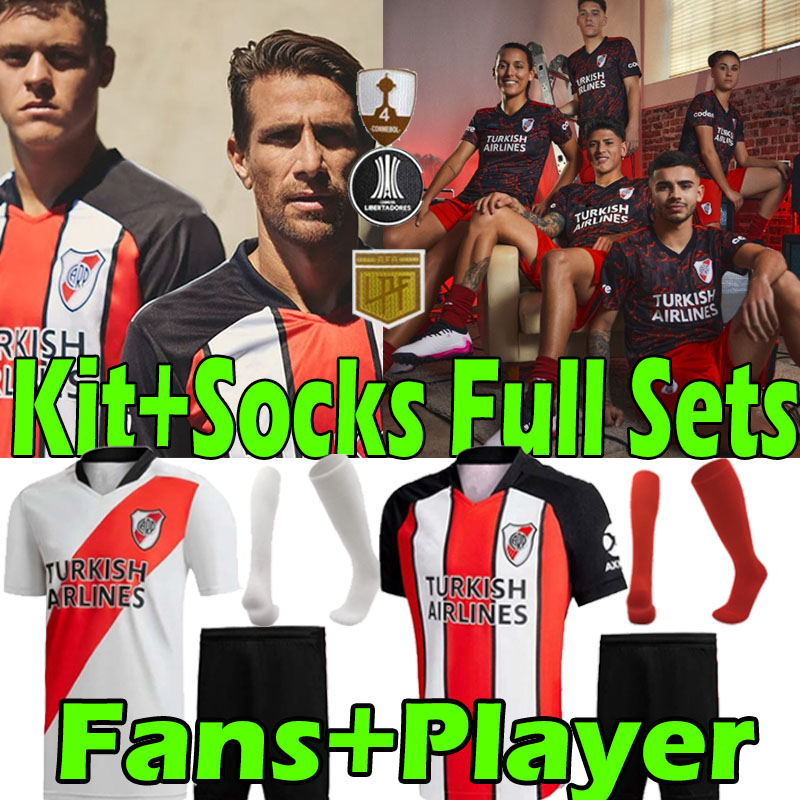 21 22 River Plate soccer Jerseys 2021 2022 fans player version M.SUAREZ J.ALVAREZ DE LA CRUZ MONTIEL CARRASCAL BORRE Retro men kids kit+socks full sets football shirts, 21 22 3rd patch
21 22 River Plate soccer Jerseys 2021 2022 fans player version M.SUAREZ J.ALVAREZ DE LA CRUZ MONTIEL CARRASCAL BORRE Retro men kids kit+socks full sets football shirts, 21 22 3rd patch