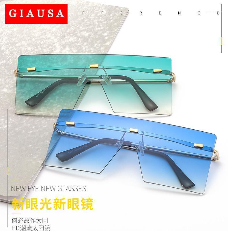Sunglasses 2021 Square Women Frameless Gradient Sun Glasses Women/Men Brand Designer Retro Pink Outdoor Lentes De Sol GIAUSA
Sunglasses 2021 Square Women Frameless Gradient Sun Glasses Women/Men Brand Designer Retro Pink Outdoor Lentes De Sol GIAUSA